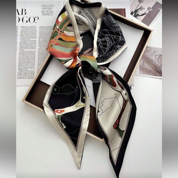 Anthropologie Accessories - Elegant Multicolor Scarf M628